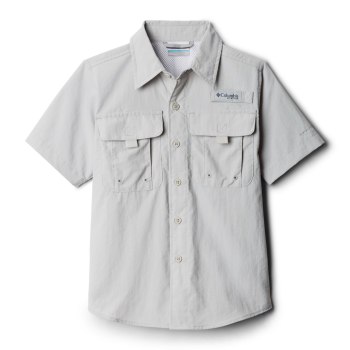 Columbia Overhemd Jongens, PFG Bahama Short Sleeve Grijs, 37OYFUWVI